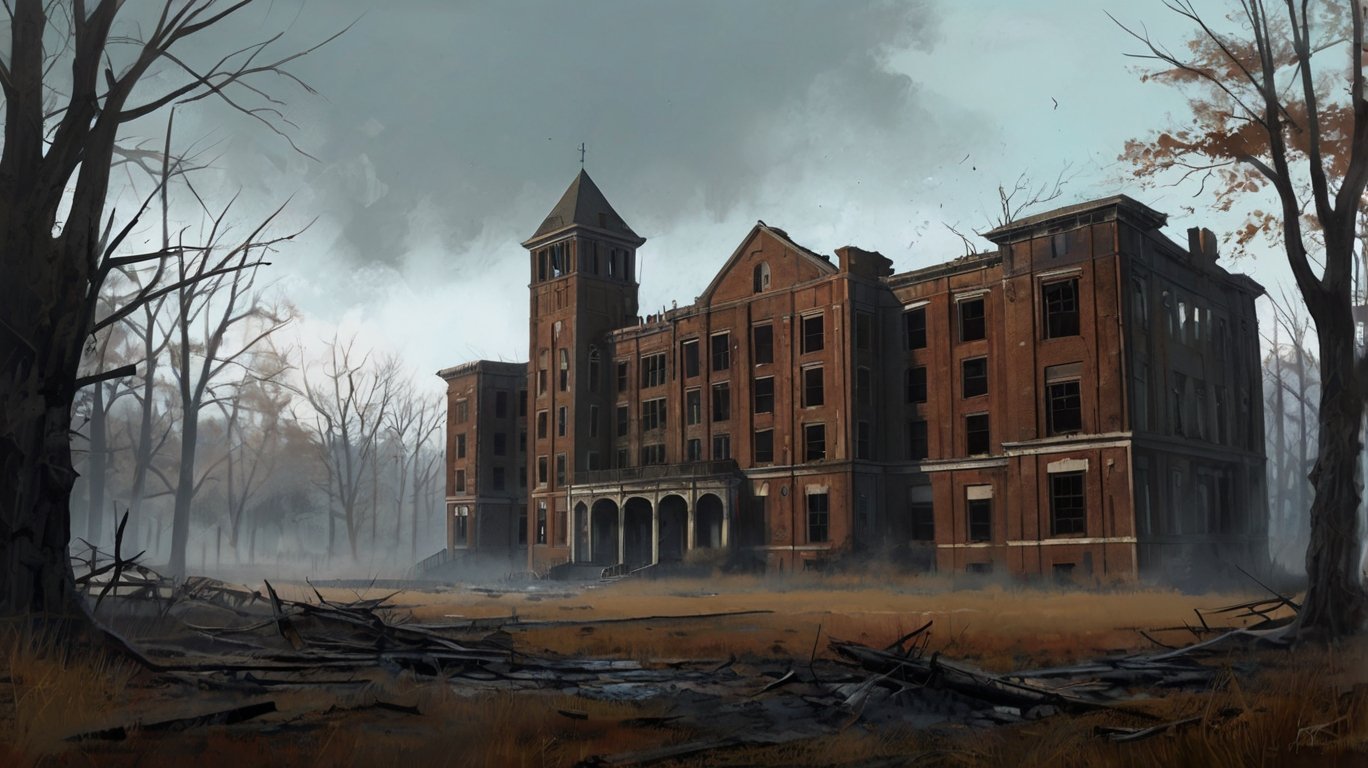 Ruins of Jeff the Killer’s treatment center