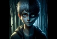 Jeff the Killer in the shadows