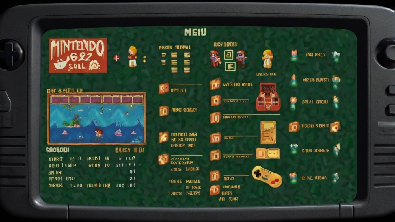 BEN save file distorted menu screen - Ben Drowned haunted cartridge